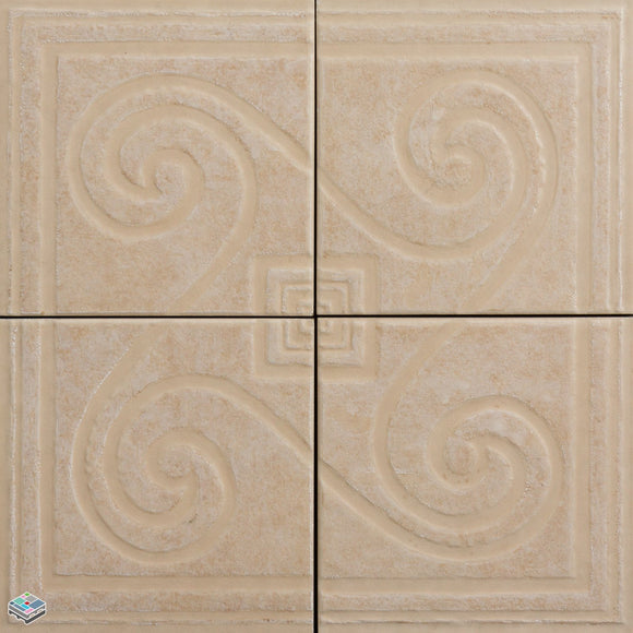 Sicilian Maple Deco Tile 6.5X6.5